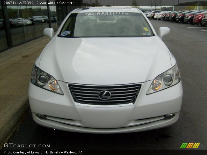Crystal White / Cashmere 2007 Lexus ES 350