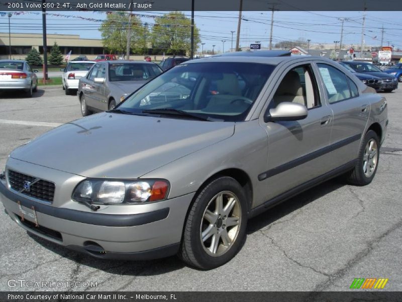 Ash Gold Metallic / Taupe 2001 Volvo S60 2.4T