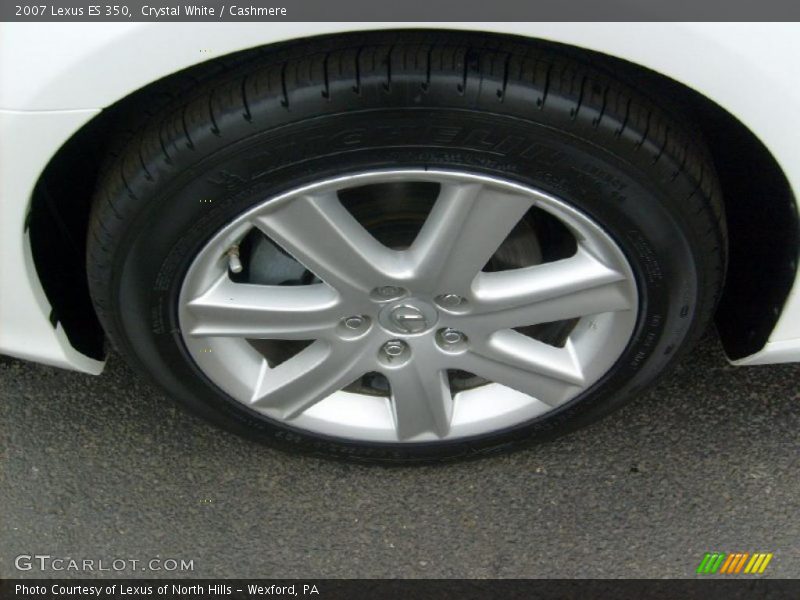 Crystal White / Cashmere 2007 Lexus ES 350