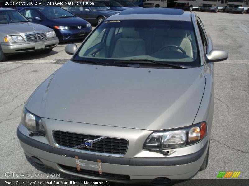 Ash Gold Metallic / Taupe 2001 Volvo S60 2.4T