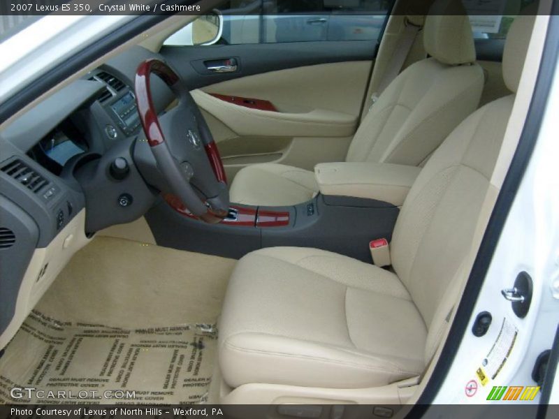 Crystal White / Cashmere 2007 Lexus ES 350