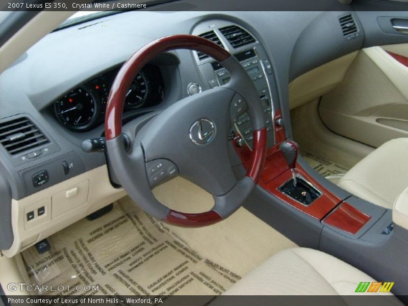 Crystal White / Cashmere 2007 Lexus ES 350