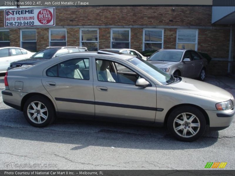 Ash Gold Metallic / Taupe 2001 Volvo S60 2.4T