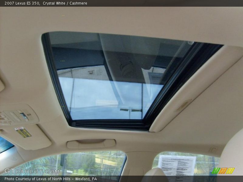 Crystal White / Cashmere 2007 Lexus ES 350