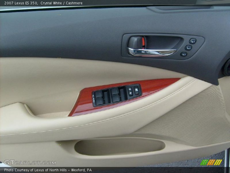 Crystal White / Cashmere 2007 Lexus ES 350