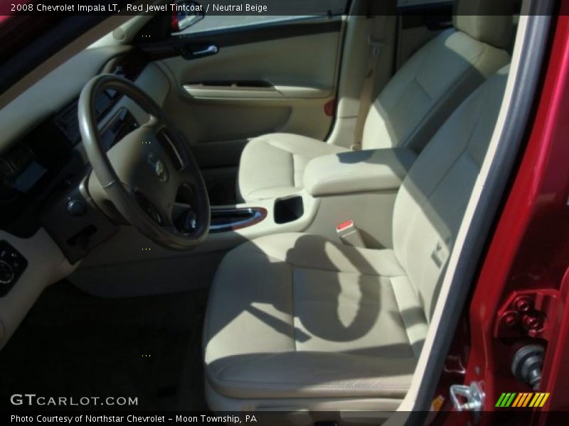 Red Jewel Tintcoat / Neutral Beige 2008 Chevrolet Impala LT