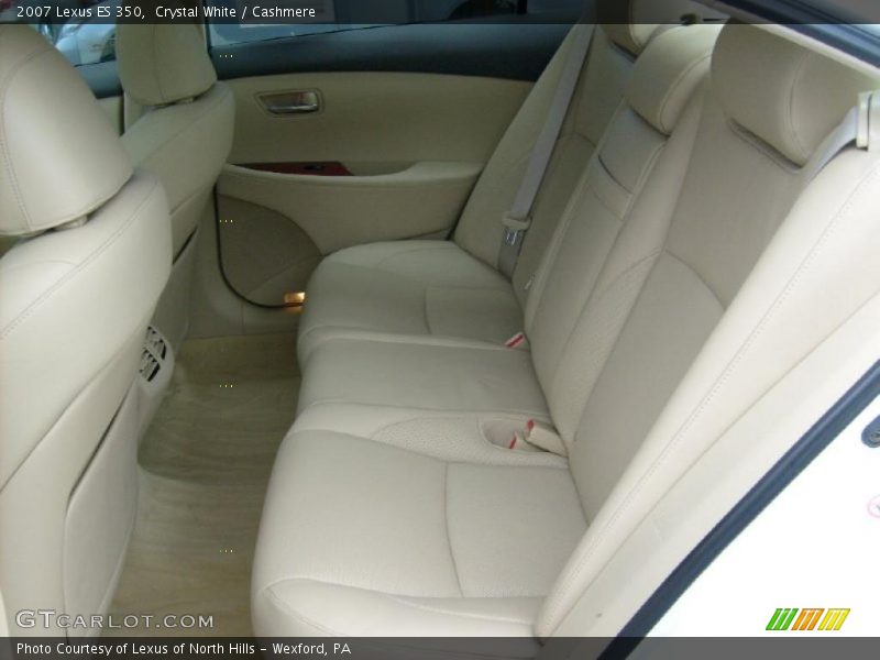 Crystal White / Cashmere 2007 Lexus ES 350