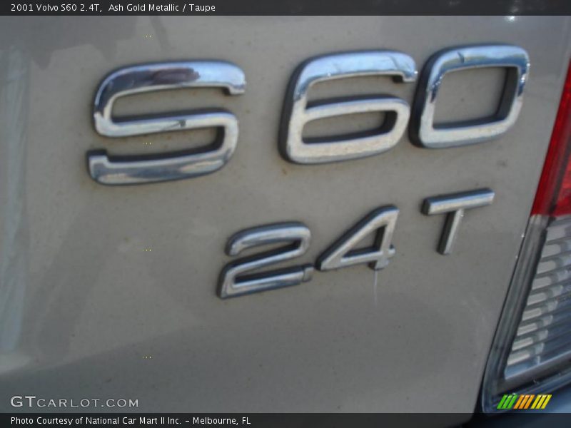 Ash Gold Metallic / Taupe 2001 Volvo S60 2.4T