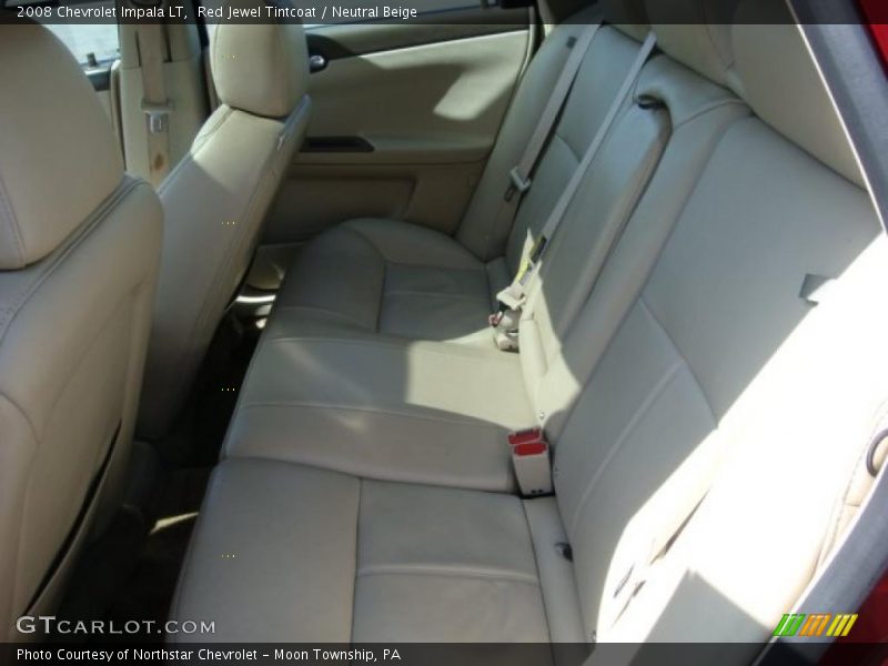 Red Jewel Tintcoat / Neutral Beige 2008 Chevrolet Impala LT