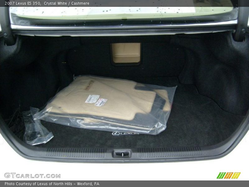 Crystal White / Cashmere 2007 Lexus ES 350