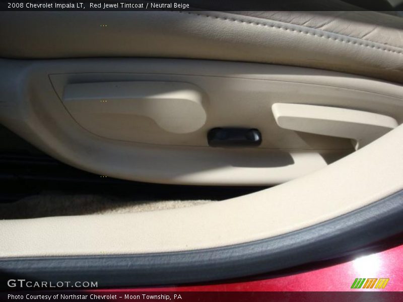 Red Jewel Tintcoat / Neutral Beige 2008 Chevrolet Impala LT