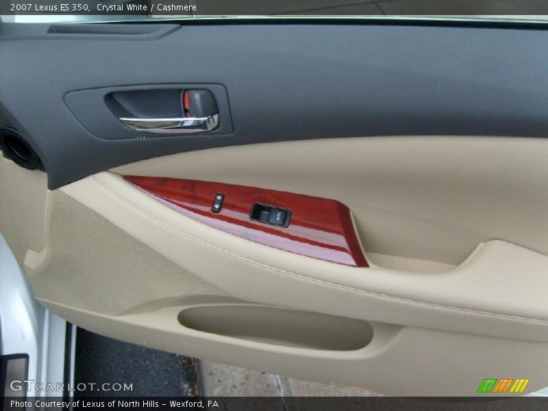 Crystal White / Cashmere 2007 Lexus ES 350