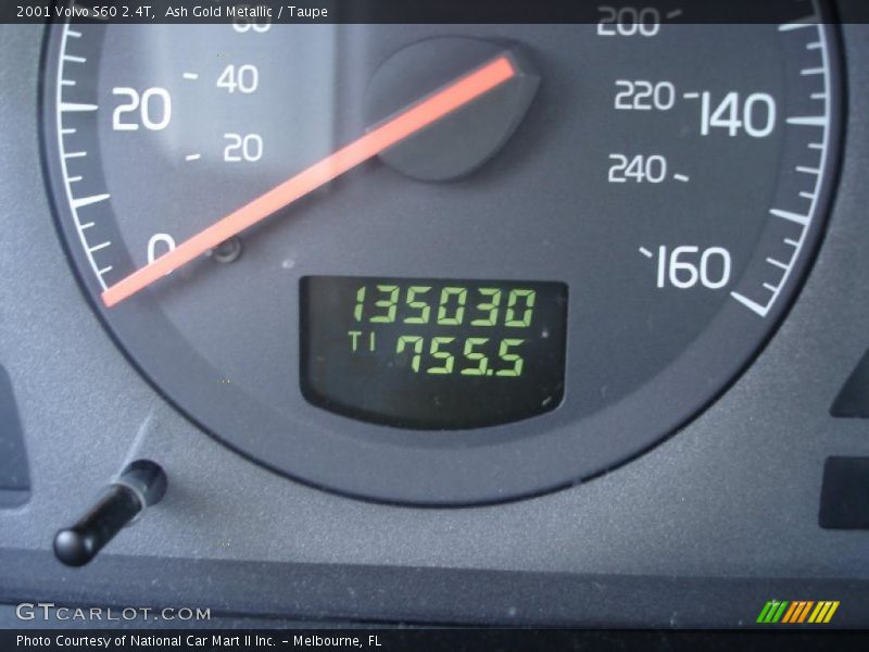 Ash Gold Metallic / Taupe 2001 Volvo S60 2.4T