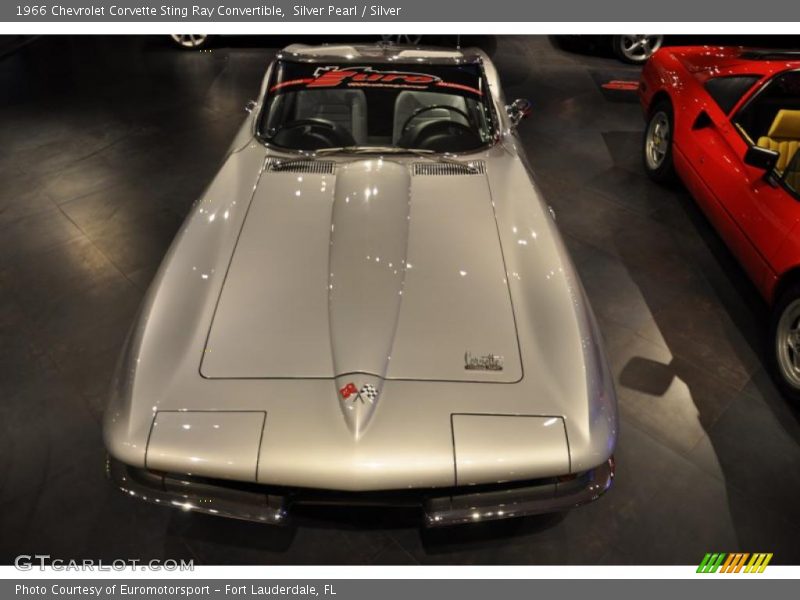 Silver Pearl / Silver 1966 Chevrolet Corvette Sting Ray Convertible