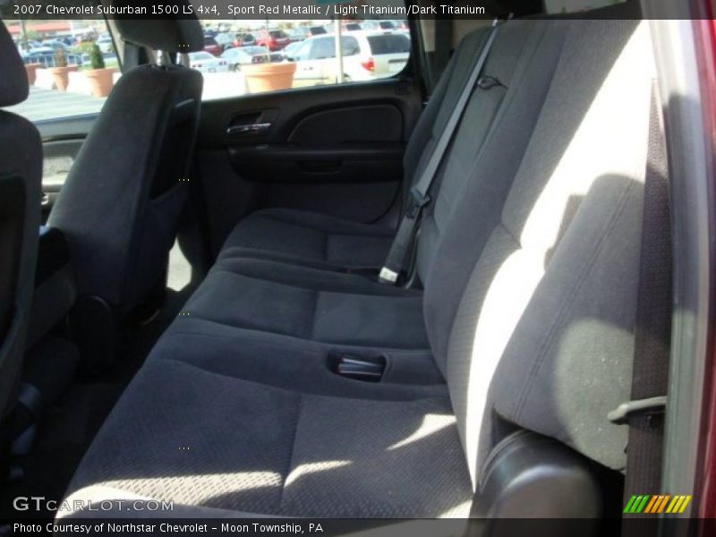 Sport Red Metallic / Light Titanium/Dark Titanium 2007 Chevrolet Suburban 1500 LS 4x4