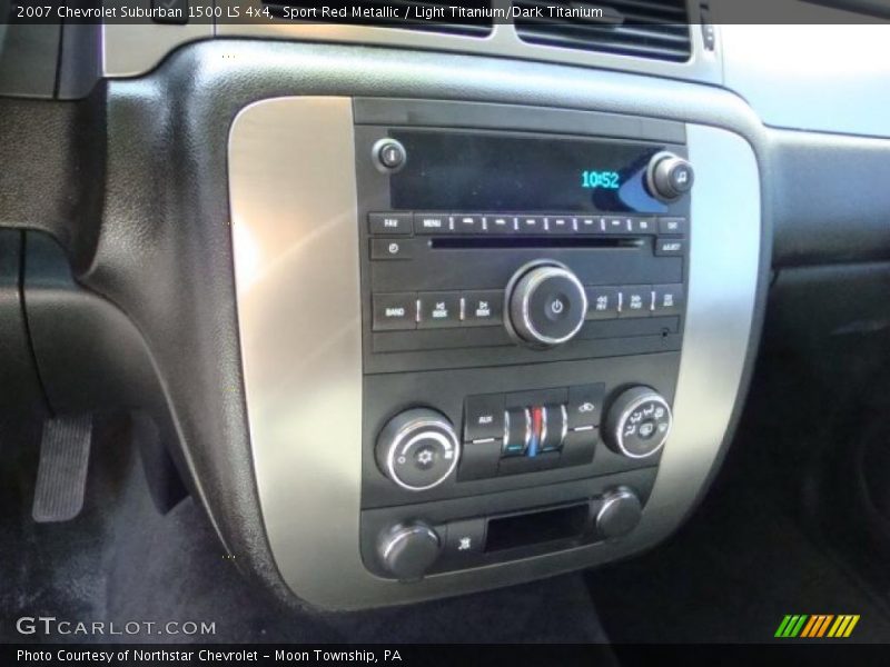 Sport Red Metallic / Light Titanium/Dark Titanium 2007 Chevrolet Suburban 1500 LS 4x4