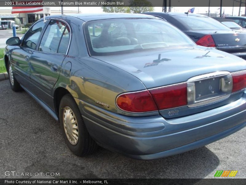 Titanium Blue Metallic / Medium Blue 2001 Buick LeSabre Custom