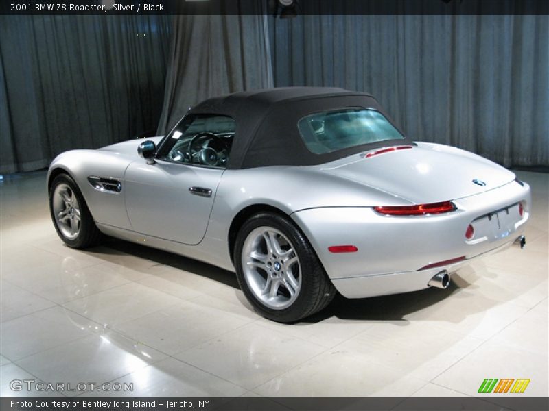 Silver / Black 2001 BMW Z8 Roadster