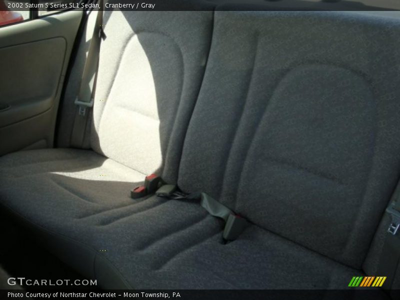 Cranberry / Gray 2002 Saturn S Series SL1 Sedan