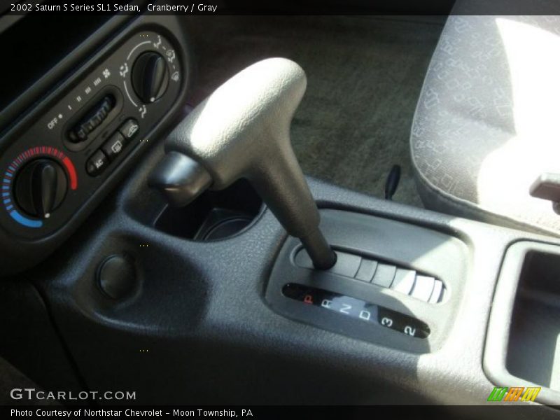 Cranberry / Gray 2002 Saturn S Series SL1 Sedan
