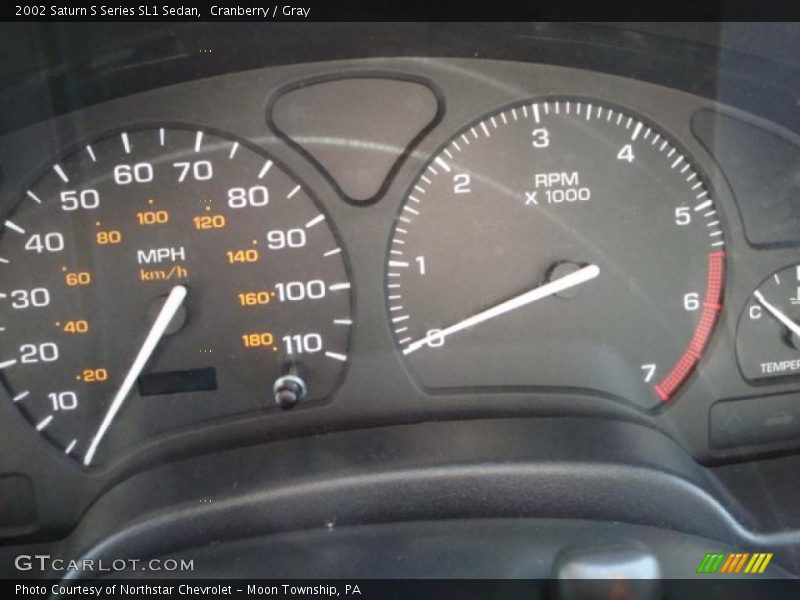 Cranberry / Gray 2002 Saturn S Series SL1 Sedan