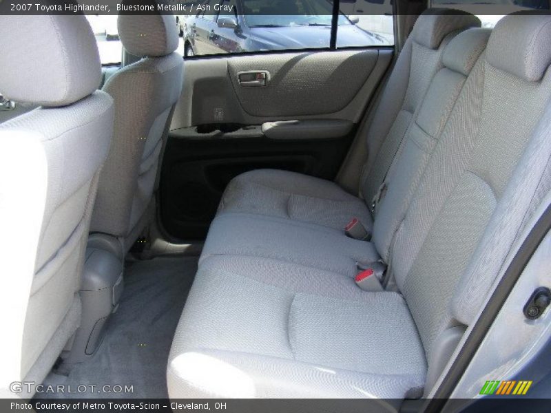Bluestone Metallic / Ash Gray 2007 Toyota Highlander
