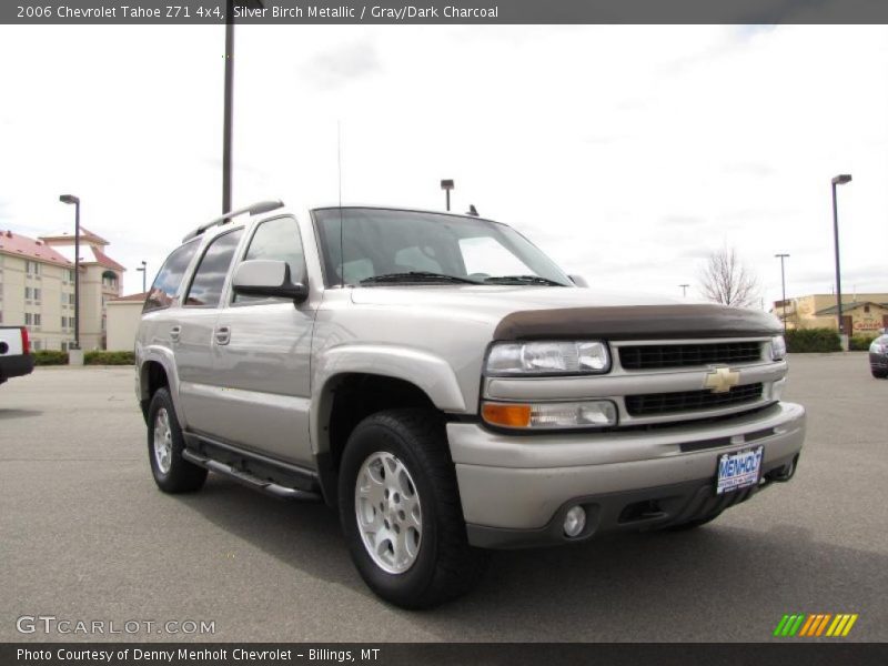 Silver Birch Metallic / Gray/Dark Charcoal 2006 Chevrolet Tahoe Z71 4x4