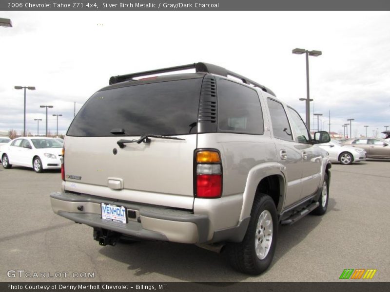 Silver Birch Metallic / Gray/Dark Charcoal 2006 Chevrolet Tahoe Z71 4x4