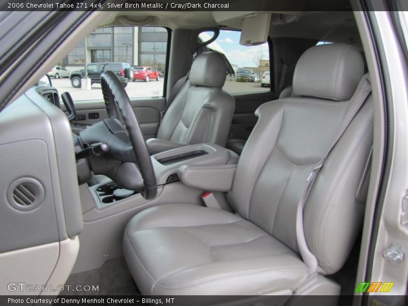 Silver Birch Metallic / Gray/Dark Charcoal 2006 Chevrolet Tahoe Z71 4x4