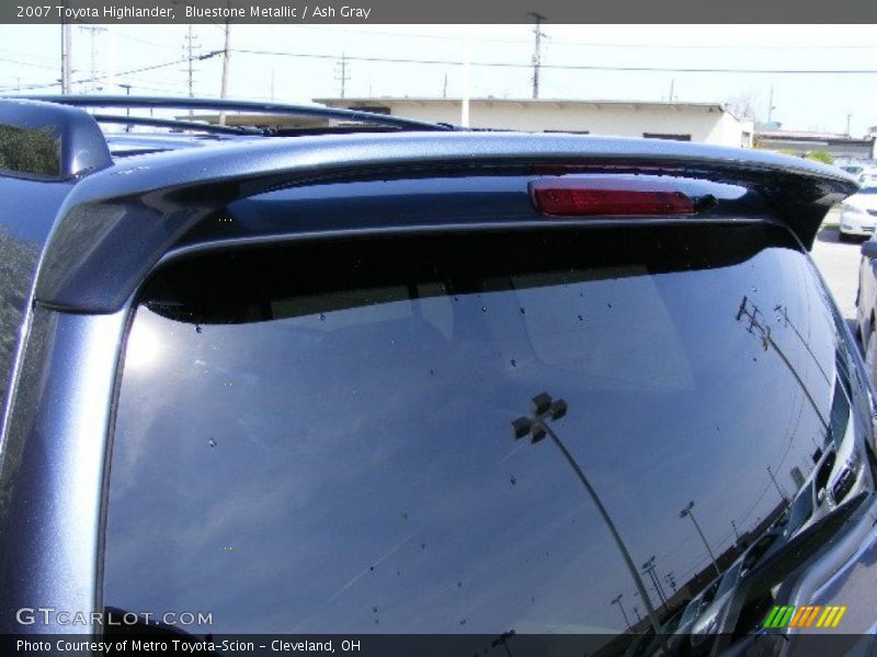 Bluestone Metallic / Ash Gray 2007 Toyota Highlander