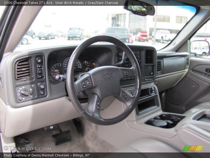 Silver Birch Metallic / Gray/Dark Charcoal 2006 Chevrolet Tahoe Z71 4x4