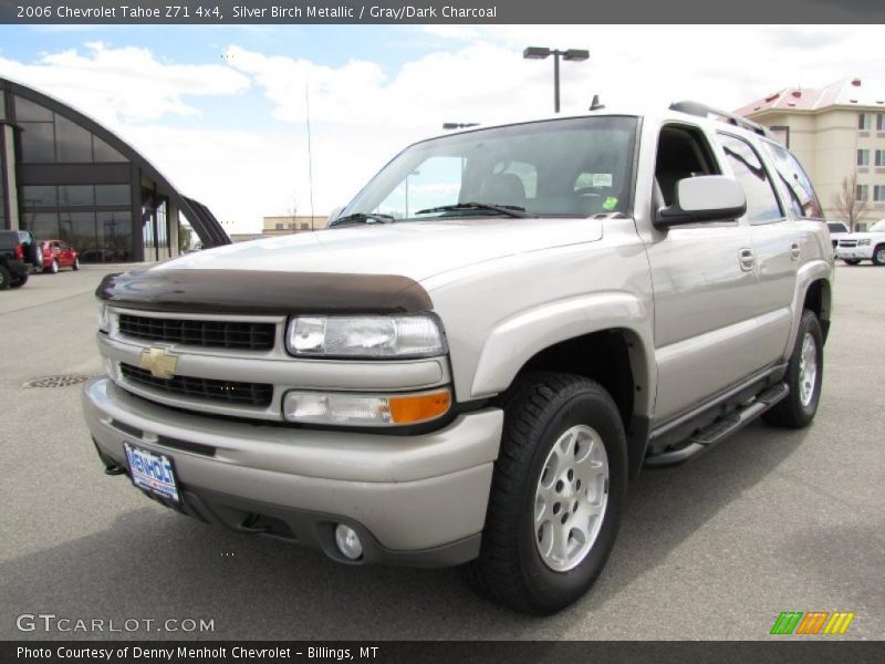 Silver Birch Metallic / Gray/Dark Charcoal 2006 Chevrolet Tahoe Z71 4x4