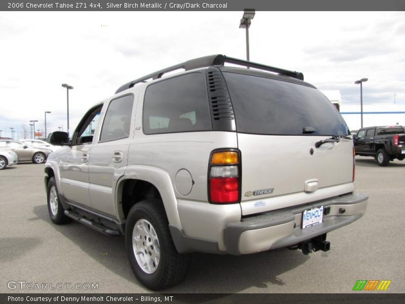 Silver Birch Metallic / Gray/Dark Charcoal 2006 Chevrolet Tahoe Z71 4x4
