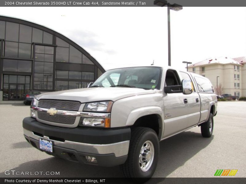 Sandstone Metallic / Tan 2004 Chevrolet Silverado 3500HD LT Crew Cab 4x4