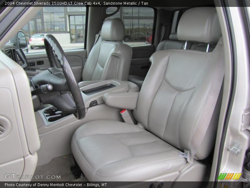 Sandstone Metallic / Tan 2004 Chevrolet Silverado 3500HD LT Crew Cab 4x4