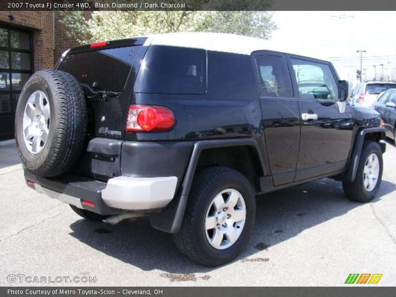 Black Diamond / Dark Charcoal 2007 Toyota FJ Cruiser 4WD