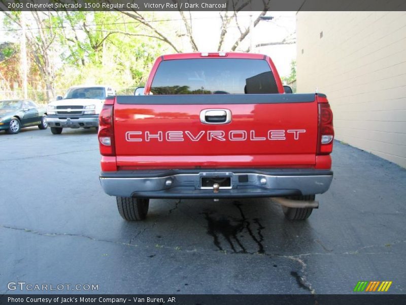 Victory Red / Dark Charcoal 2003 Chevrolet Silverado 1500 Regular Cab