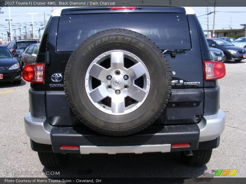 Black Diamond / Dark Charcoal 2007 Toyota FJ Cruiser 4WD