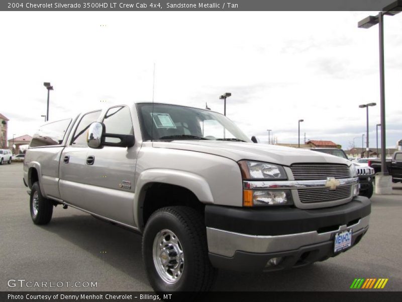 Sandstone Metallic / Tan 2004 Chevrolet Silverado 3500HD LT Crew Cab 4x4