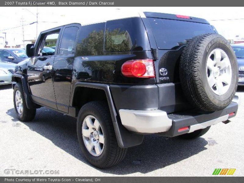 Black Diamond / Dark Charcoal 2007 Toyota FJ Cruiser 4WD