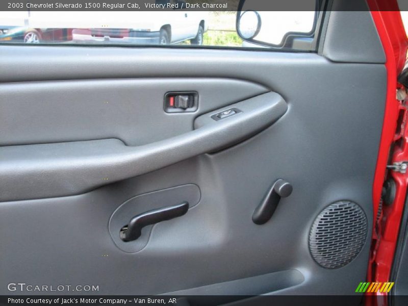 Victory Red / Dark Charcoal 2003 Chevrolet Silverado 1500 Regular Cab