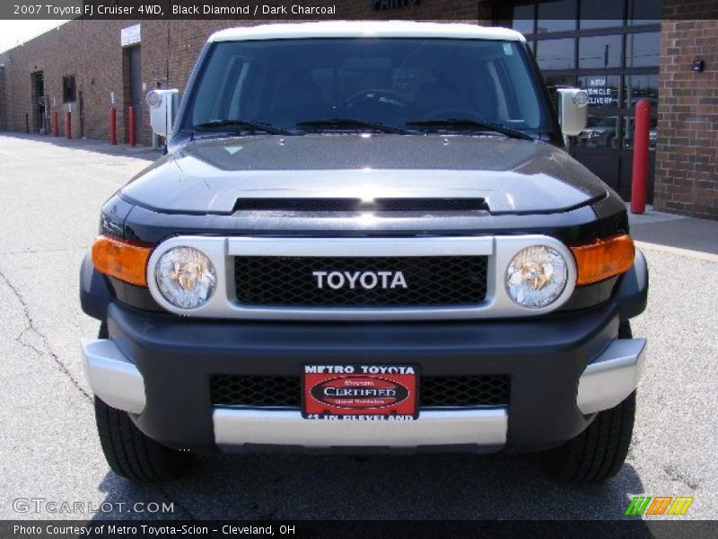 Black Diamond / Dark Charcoal 2007 Toyota FJ Cruiser 4WD