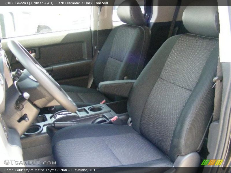Black Diamond / Dark Charcoal 2007 Toyota FJ Cruiser 4WD