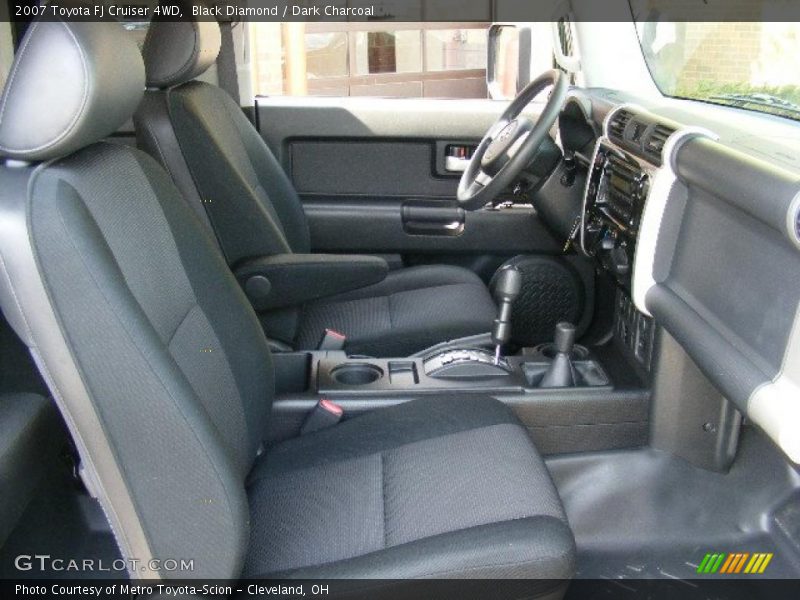 Black Diamond / Dark Charcoal 2007 Toyota FJ Cruiser 4WD