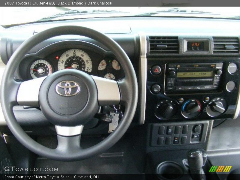 Black Diamond / Dark Charcoal 2007 Toyota FJ Cruiser 4WD