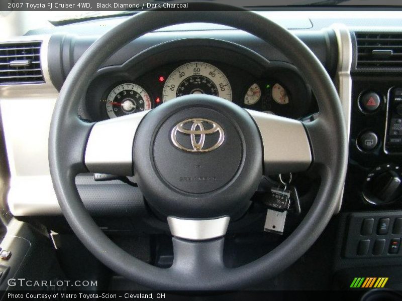 Black Diamond / Dark Charcoal 2007 Toyota FJ Cruiser 4WD