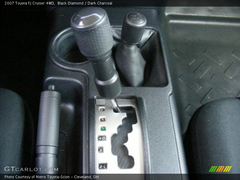 Black Diamond / Dark Charcoal 2007 Toyota FJ Cruiser 4WD