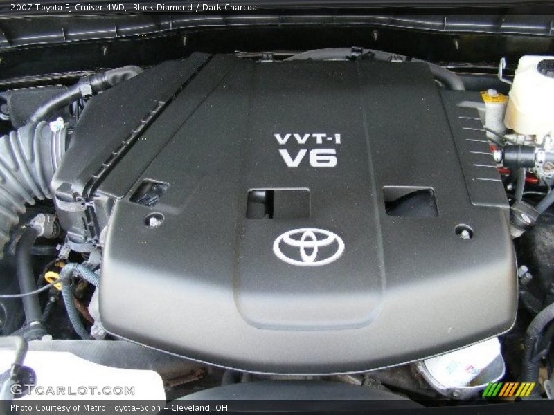 Black Diamond / Dark Charcoal 2007 Toyota FJ Cruiser 4WD