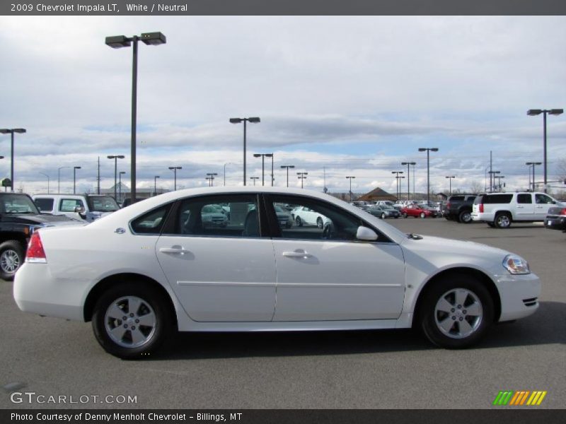White / Neutral 2009 Chevrolet Impala LT
