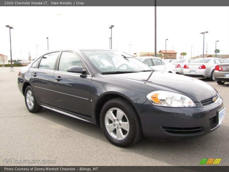 Slate Metallic / Gray 2009 Chevrolet Impala LT